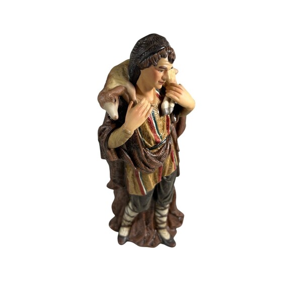 Grandeur Noel Porcelain Nativity Scene O’Well REPLACEMENT Shepherd ONLY 10 1/4” - Picture 6 of 14